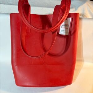Hunter Red Tote Bag